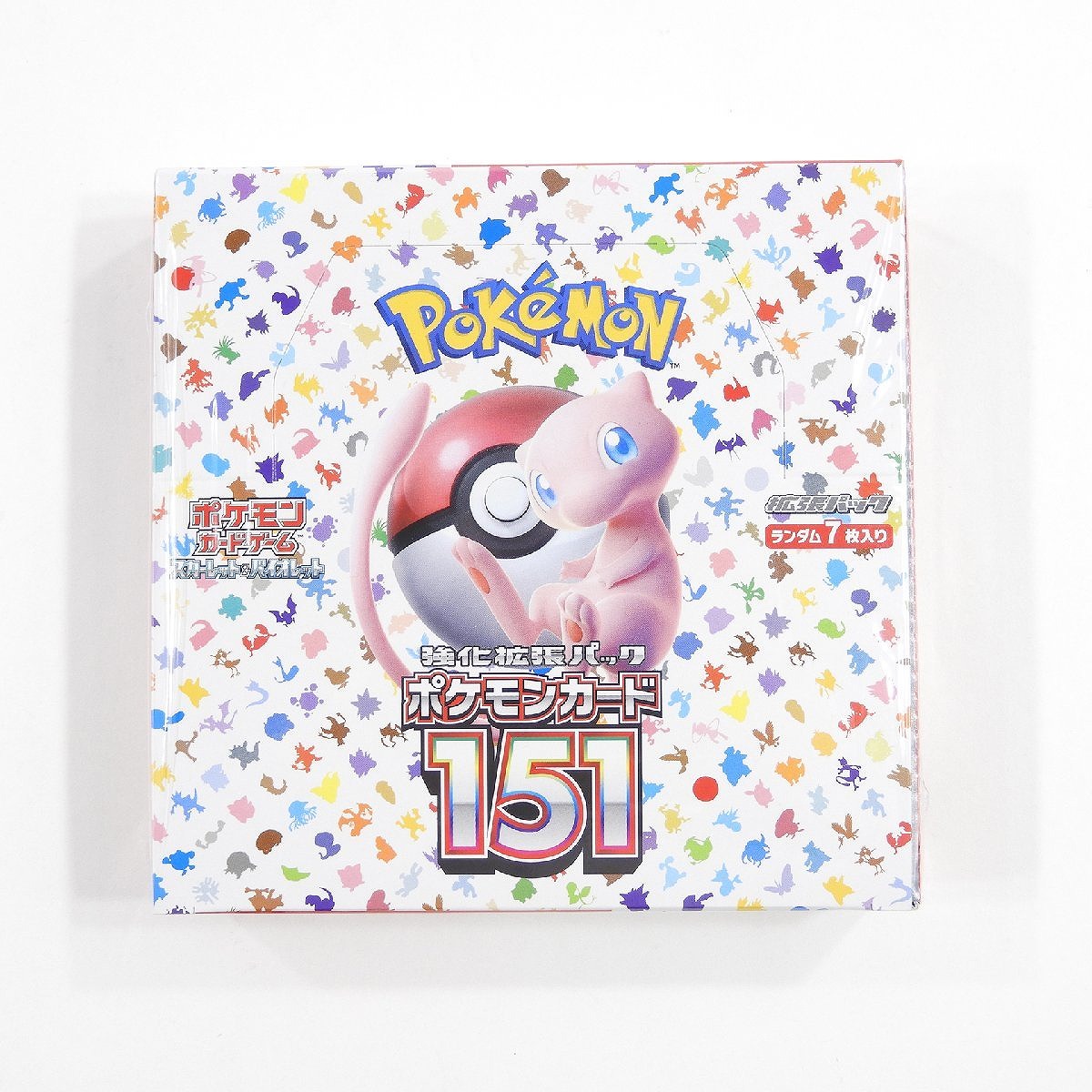 未開封 ポケモンカード 151 BOX シュリンク付き