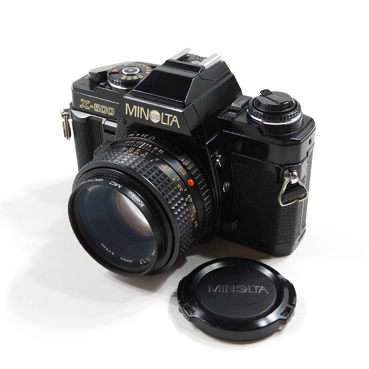 MINOLTA ミノルタ X-500 一眼レフ フィルムカメラ MD 50mm 1:1.7