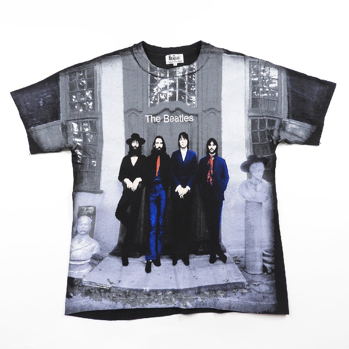 90's The Beatles ビートルズ all over バンド Tシャツ USA製