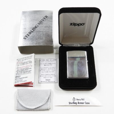 zippo ジッポー 26 STERLING SILVER ARMOR CASE