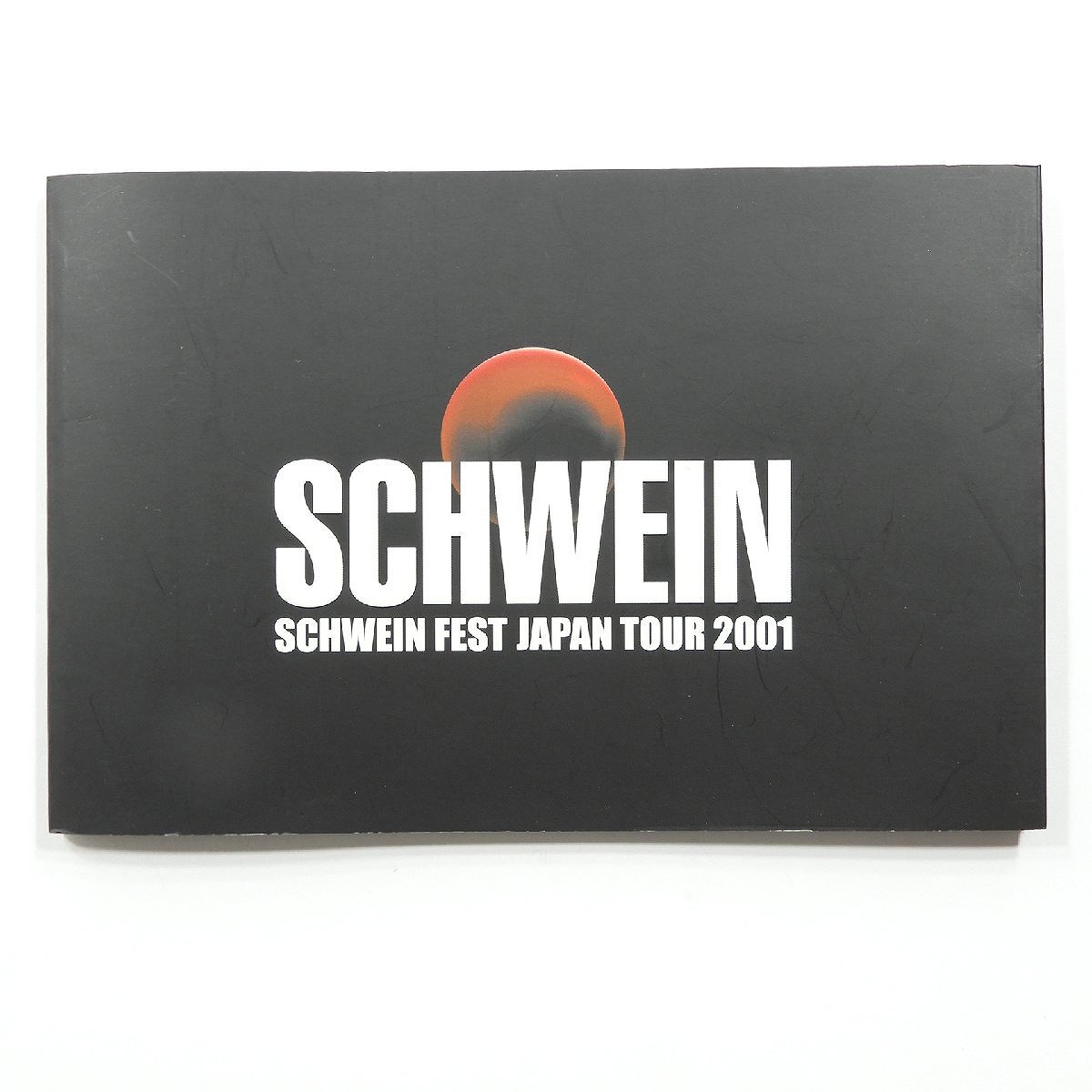 SCHWEIN FEST JAPAN TOUR 2001 ツアーパンフ