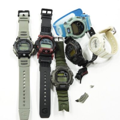 CASIO カシオ 腕時計 G-SHOCK DW-9000 X-treme デジタル クォーツ メンズ ブルー 他 Baby-G 含 計6点 セット