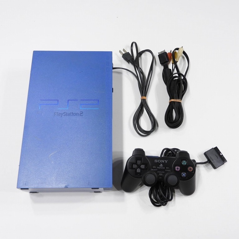 プレイステーション2 PS2 本体 SCPH-39000 アクアブルー