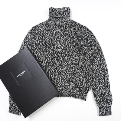 SAINT LAURENT サンローラン ハンド タートルネックニット