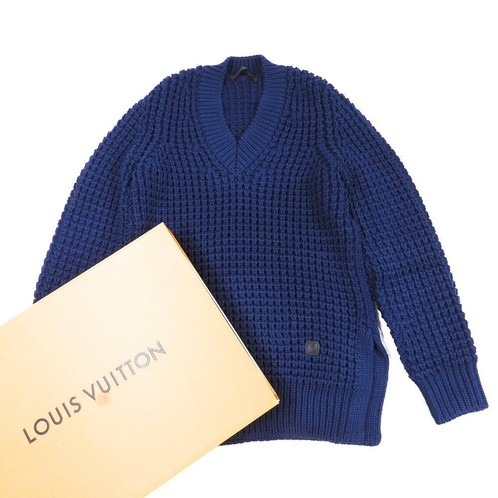 LOUIS VUITTON ルイヴィトン Vネックニット HDN36WDJX