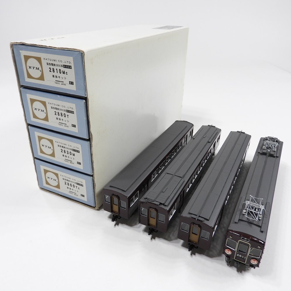 阪急2800系 4両組 カツミキット組立品