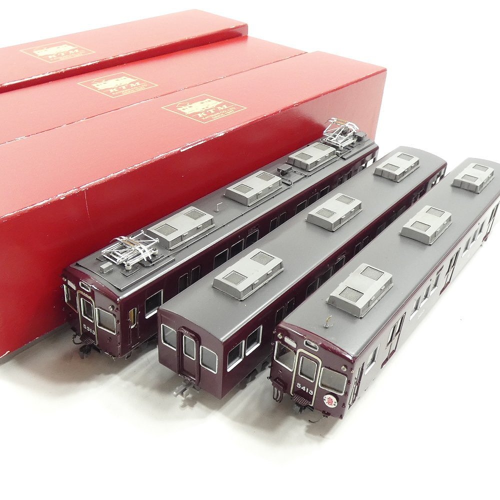 阪急5300系 3個クーラー車 3両 カツミキット組立品