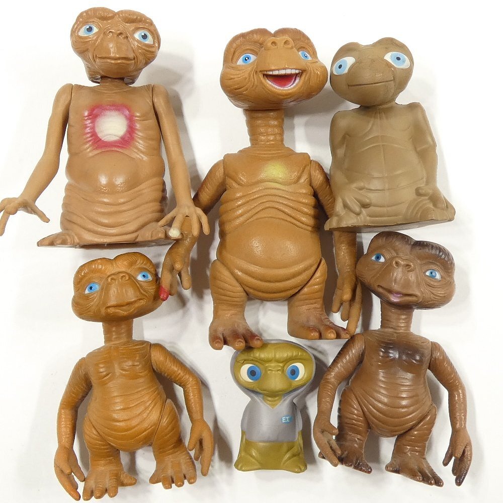 E.T. イーティー ソフビ 6体セット まとめ売り
