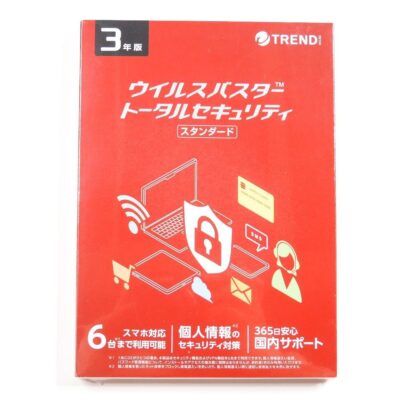 トレンドマイクロ ウイルスバスター 3年版 トータルセキュリティ