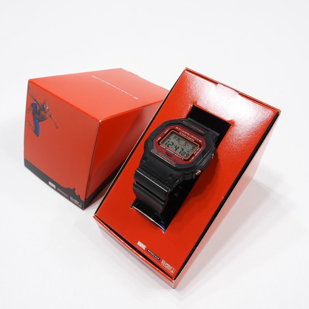 CASIO G-SHOCK スパイダーマン3 DW-5600 腕時計 動作確認済み